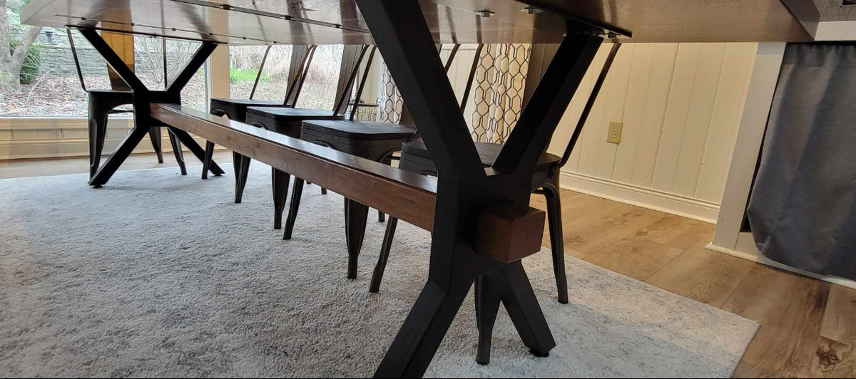 The Modern Artisan Table in Walnut