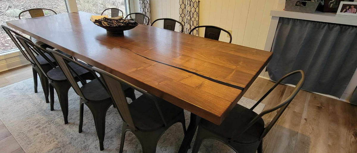 The Modern Artisan Table in Walnut