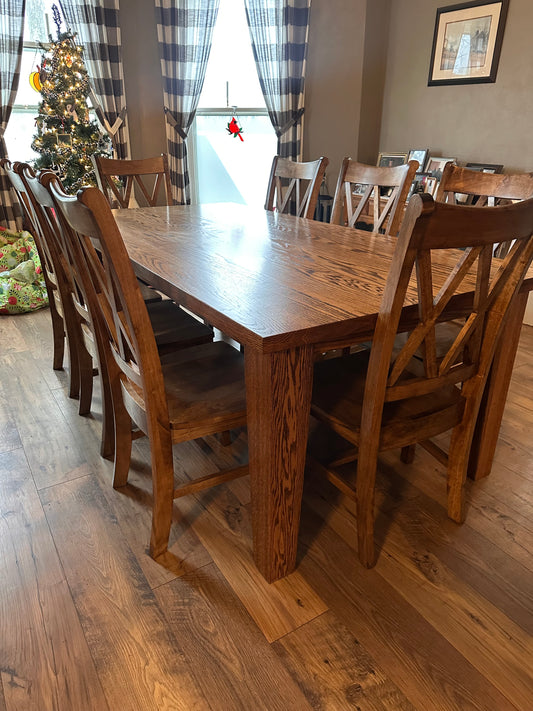 The Grace Table in Oak